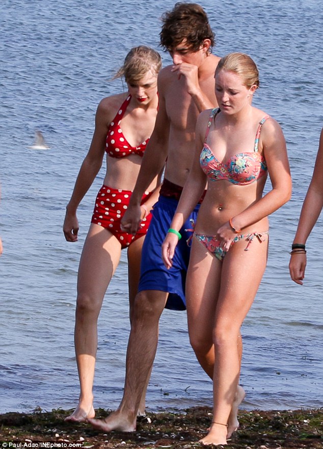 Taylor Swift - Bikini candids in Cape Cod
